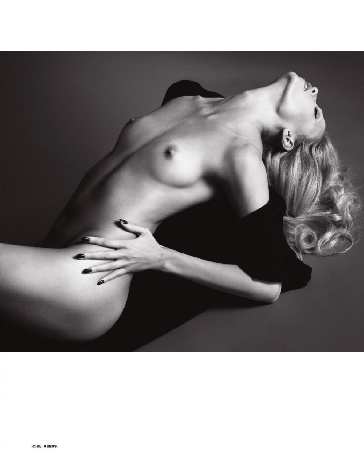 Natasha Poly showing off her pussy and small tits in March 2015 issue of Lui Mag #75172112