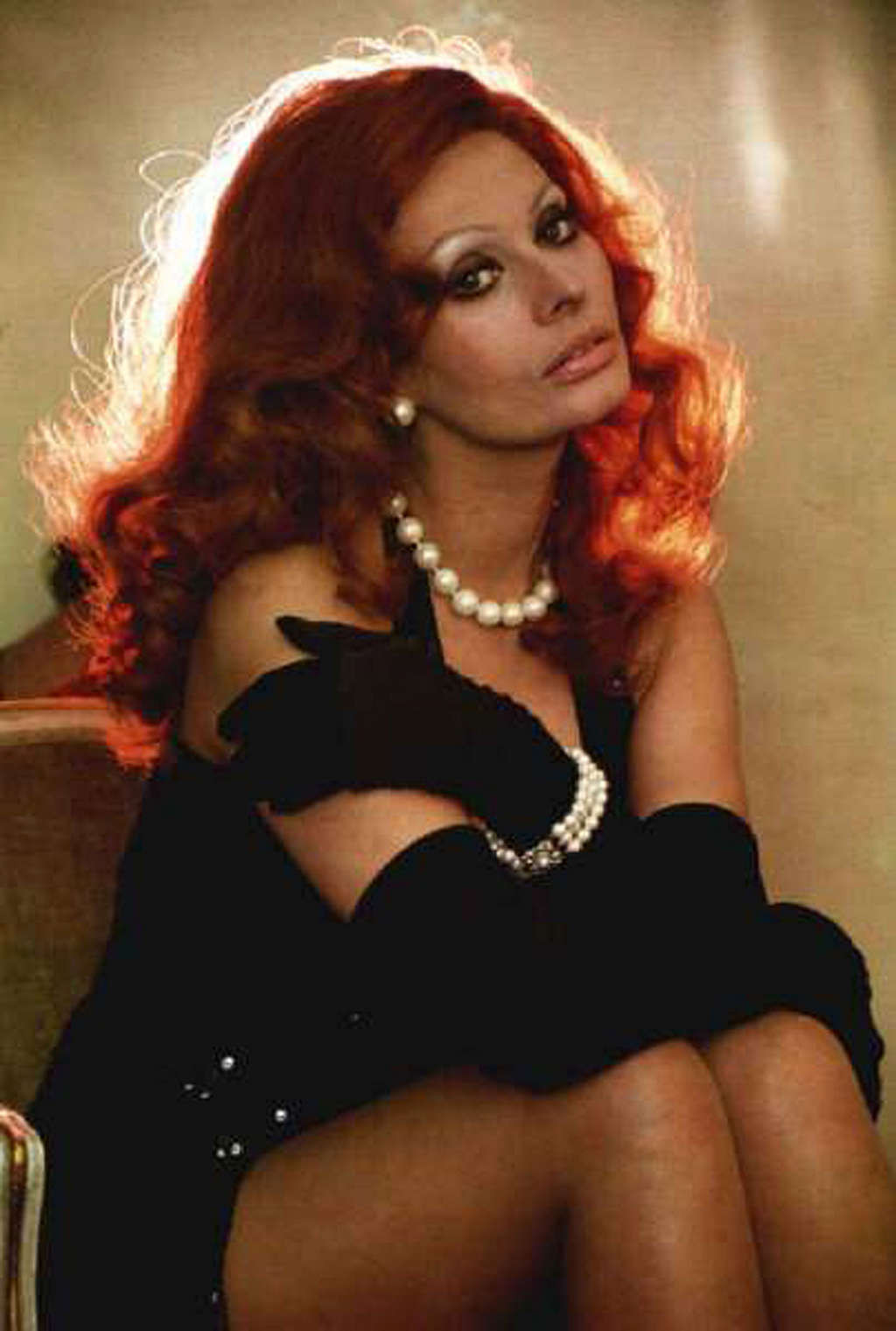Sophia Loren Showing Her Nice Big Tits Paparazzi Shoots