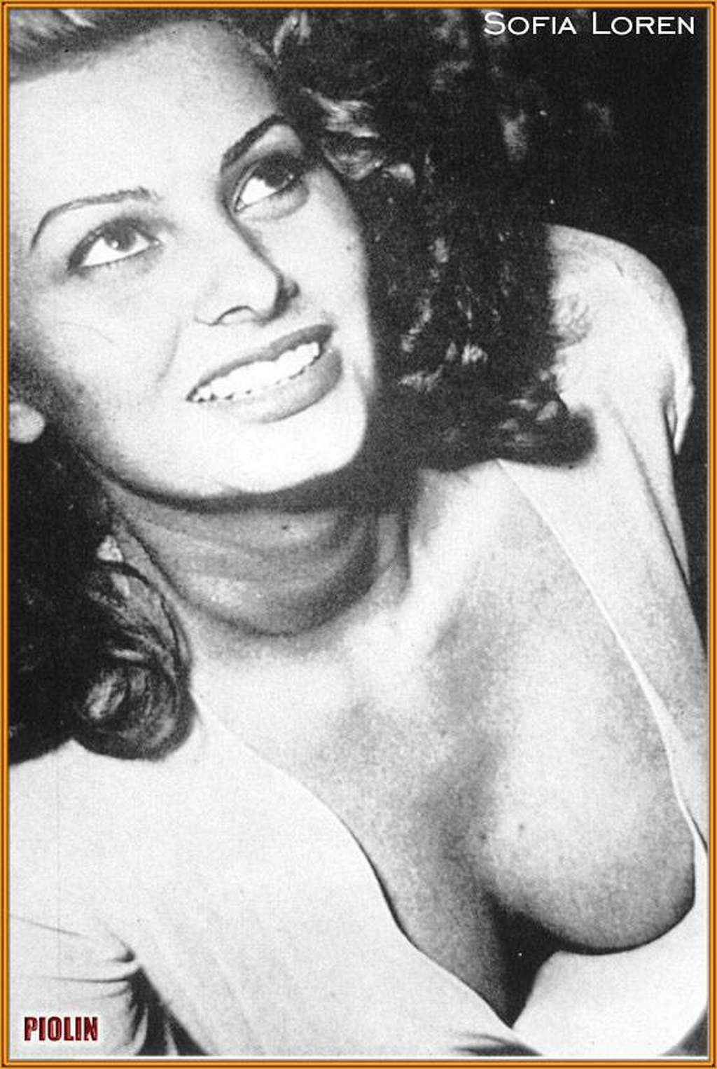 Sophia Loren showing her nice big tits paparazzi shoots #75354201