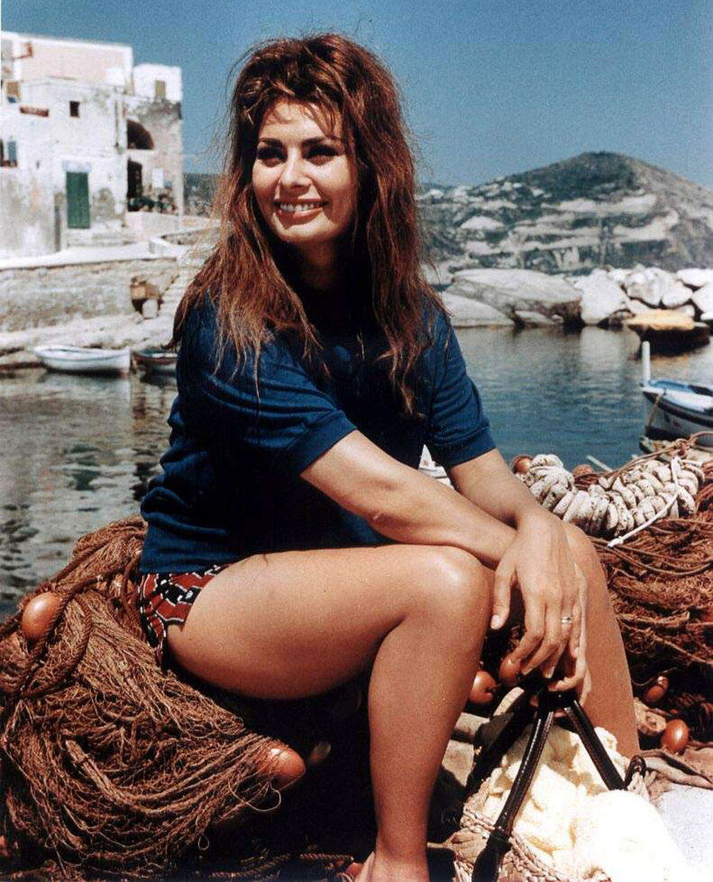 Sophia Loren showing her nice big tits paparazzi shoots #75354244