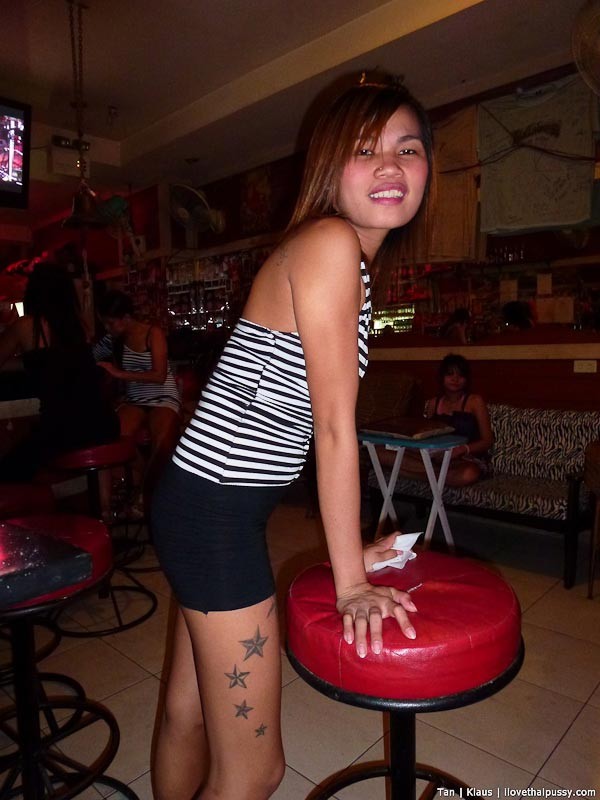 Thai bargirl Tan spreads her meaty cunt lips wide for cock #68345321