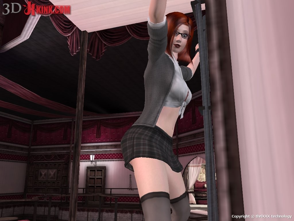 Hot BDSM sex action created in virtual fetish 3d sex game! #69582960