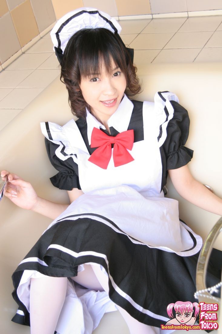 Japanese maid getting banged by his #69991404