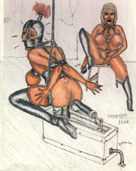 Bizarre und grausame weibliche bdsm Kunst
 #69688711