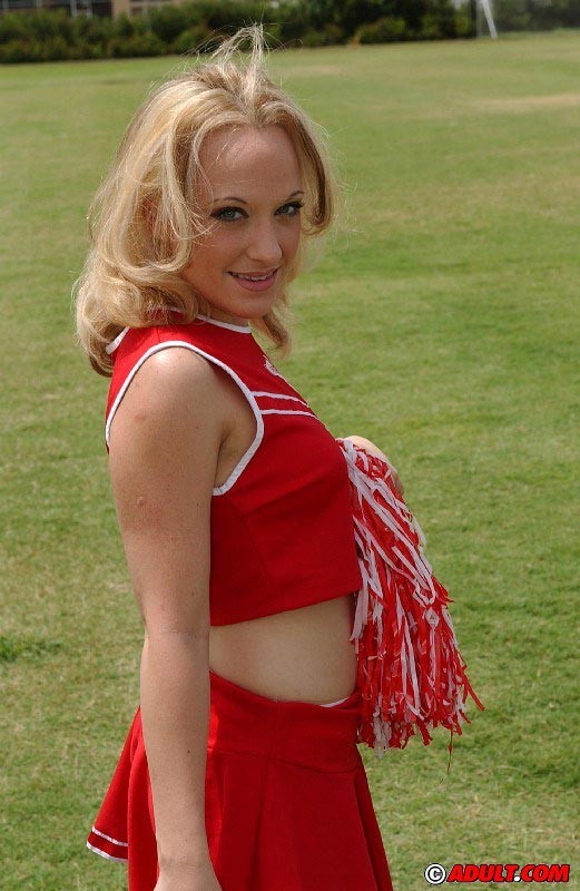 Lovely blonde cheerleader getting her pussy drilled by the coach #72853088