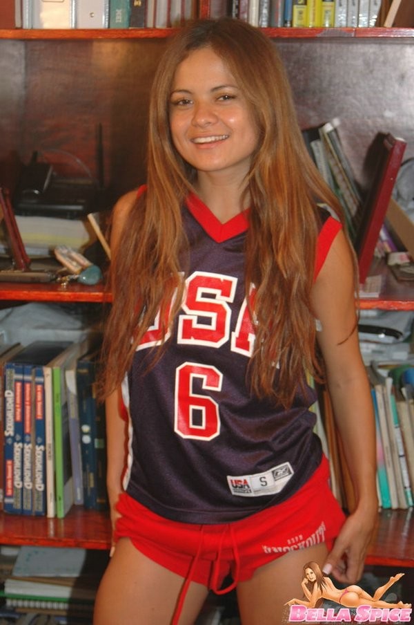 Bella shows her support to the USA by getting topless #70533953