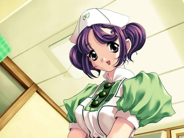 Sex loving young hentai nurse with big tits fucked on her knees #69685617