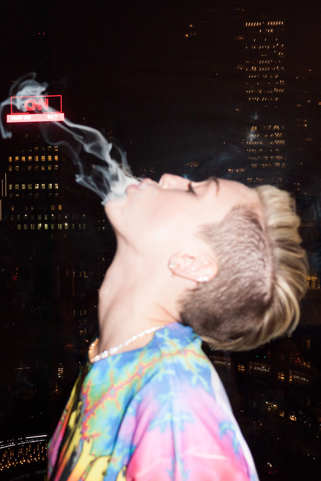 Miley Cyrus topless for Terry Richardson  #70801693