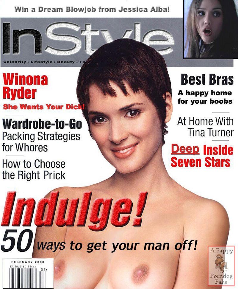 Winona Ryder taking two cocks in her pussy and ass #68990309