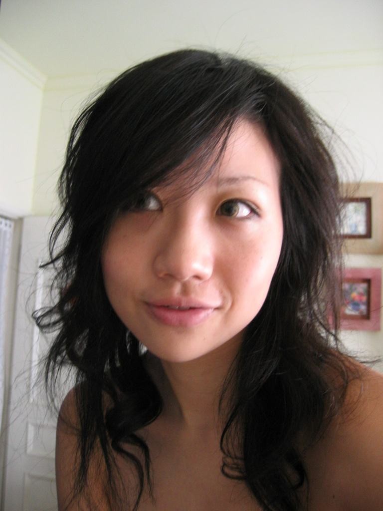 Hot Asian girlfriend with cute ass shows tan lines #69939654