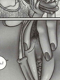 Comics with woman caught masturbating in the toilet #69526828