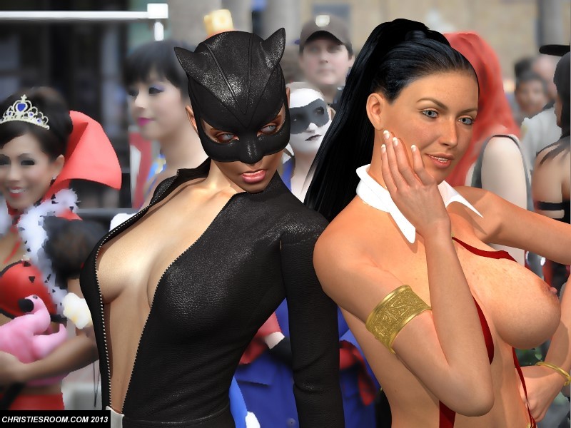 Comic con 3d sesso cosplay
 #75136691