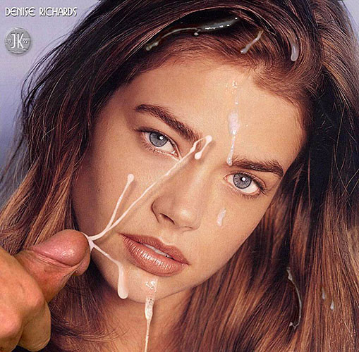 Denise Richards Showing Her Pussy And Tits And Fucking Hard
