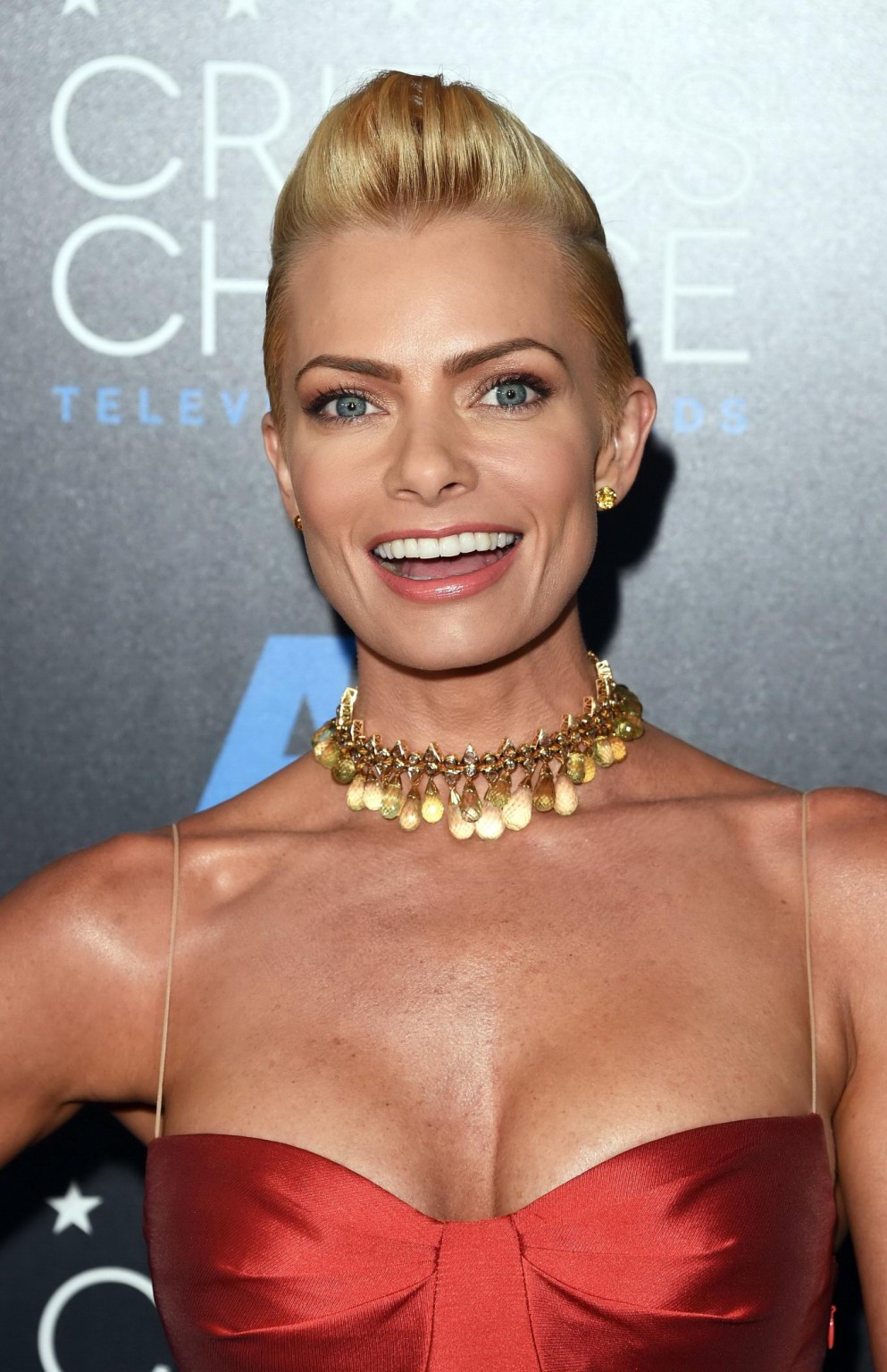 Jaime Pressly showing huge cleavage at the 5th Annual Critics Choice Television  #75162553