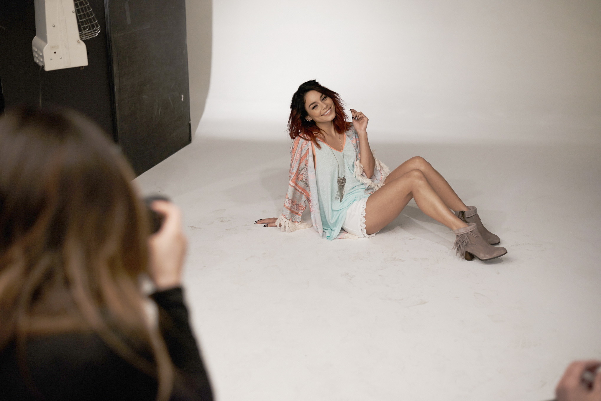 Vanessa Hudgens wearing skimpy undies and outfit for Bongo Spring 2015 Campaign  #75174003