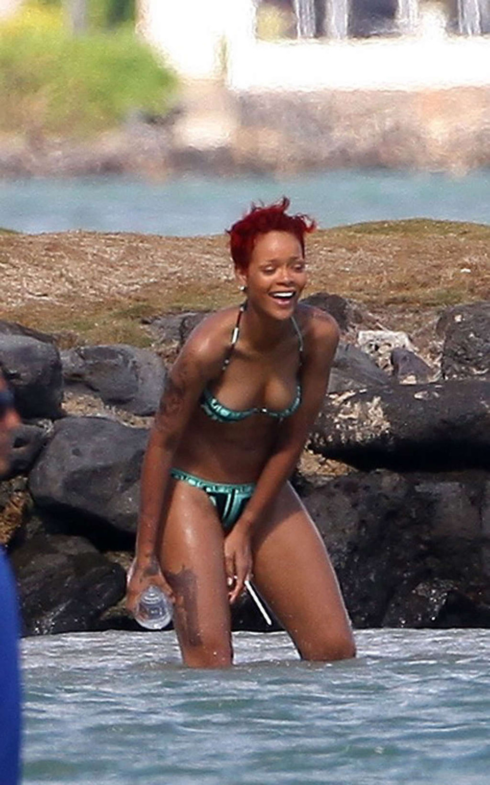 Rihanna Exposing Her Fucking Sexy Body And Hot Ass In Bikini On Beach Porn Pictures Xxx Photos