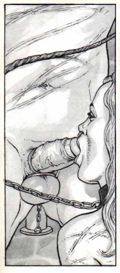 Erotische riesige Brust sexuelle Knechtschaft Fetisch-Comic
 #69573533