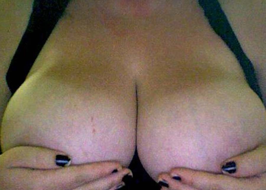 Solo busty amateur babe feeling nipples #75512585