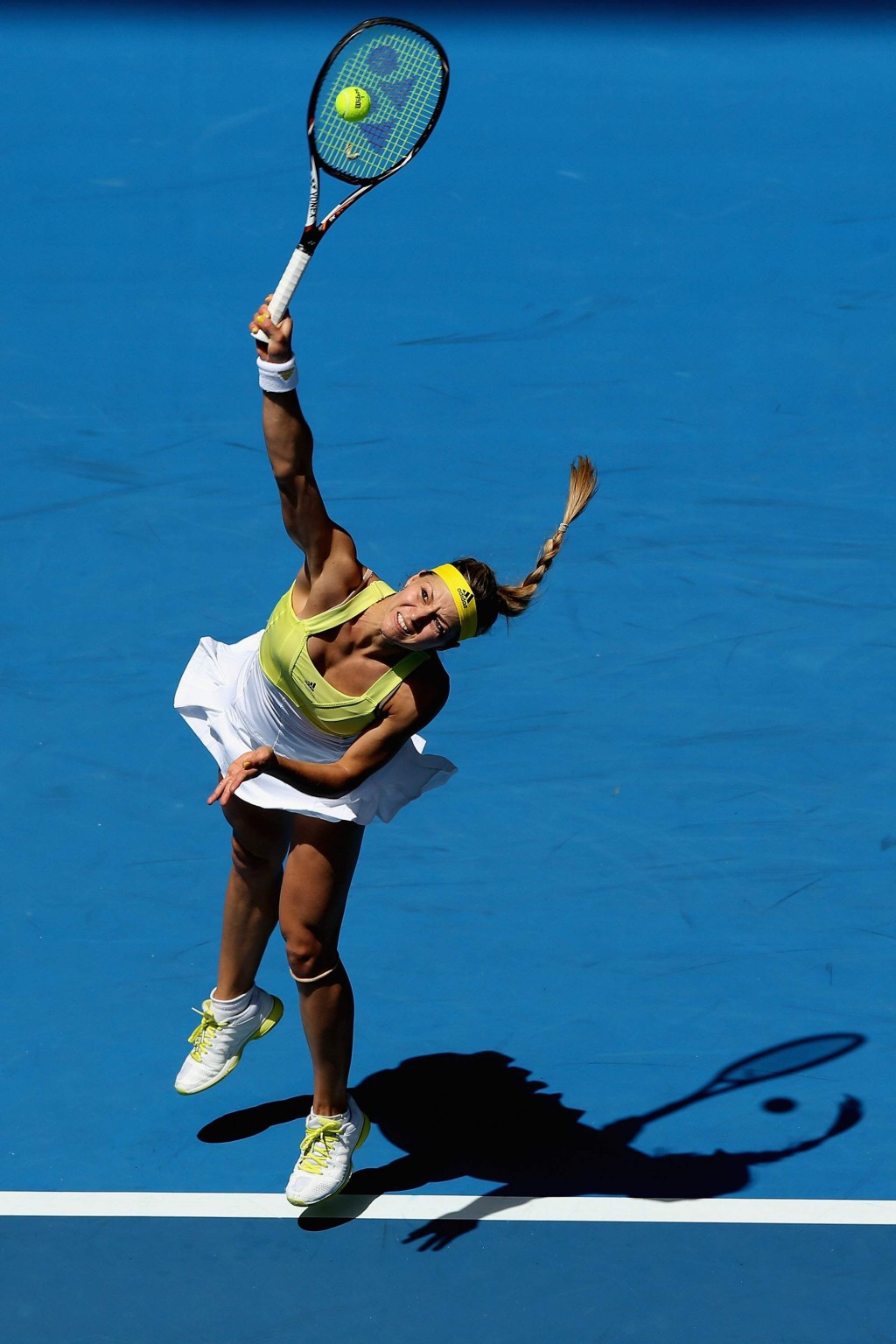 Maria Kirilenko flashing her white panties at the 2013 Australian Open #75243173