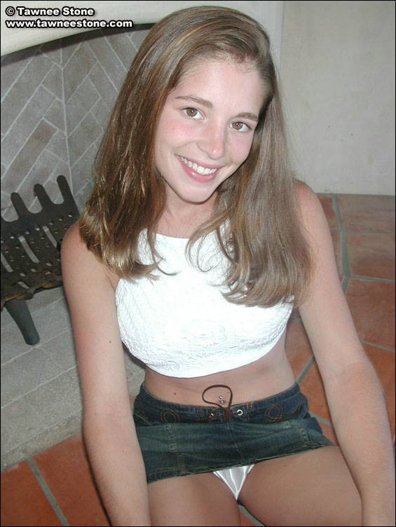 Teens fresh white panties sure smell good #78679160