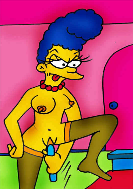 Marge Simpson fucked between melons #69667550