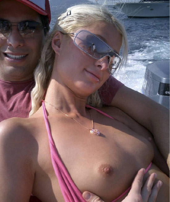 Celeb Paris Hilton showing her absolutely amazing tits #75403528