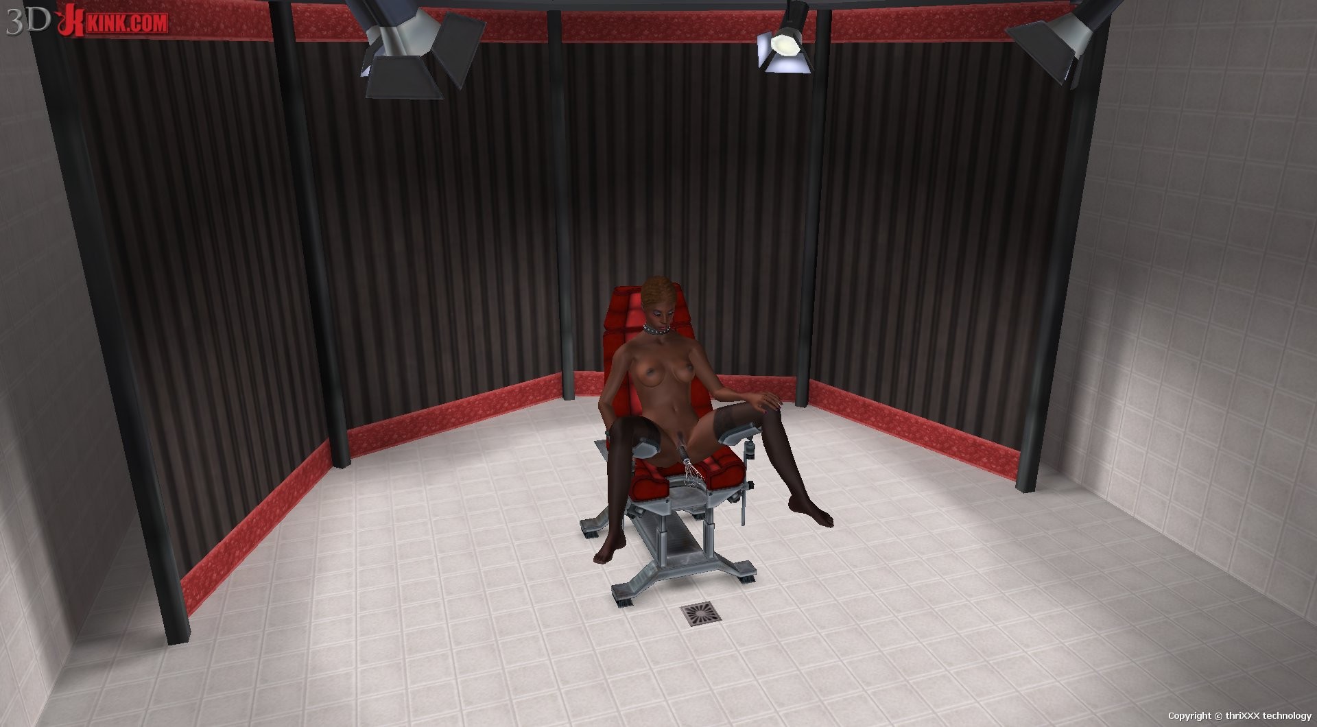 Hot BDSM sex action created in virtual fetish 3d sex game! #69573034