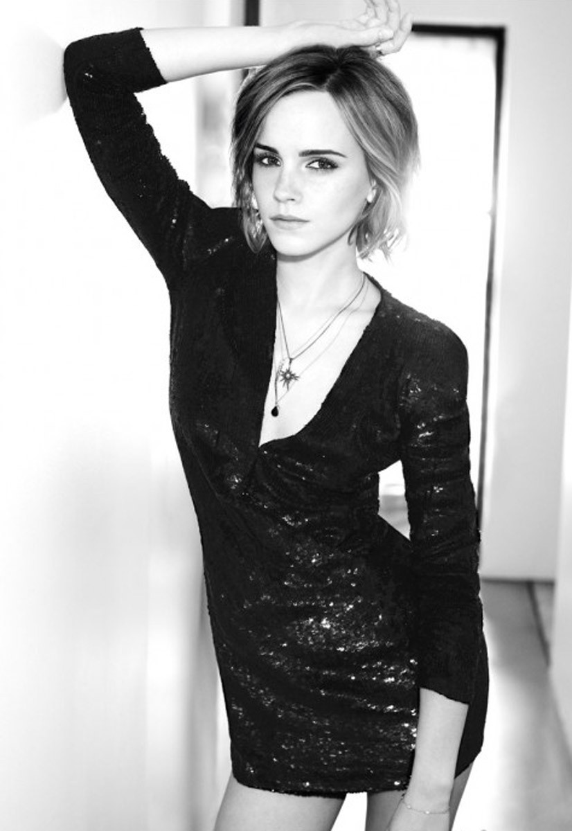 Emma Watson looking sexy and hot in magazine #75244649