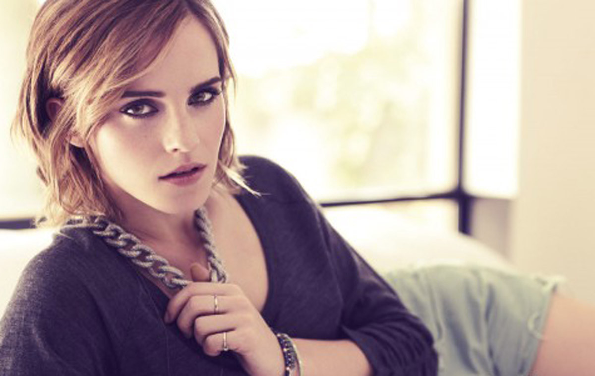 Emma Watson looking sexy and hot in magazine #75244665