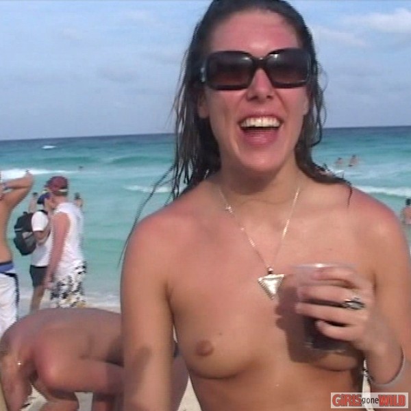 Drunk frisky babes on the beach #72321271