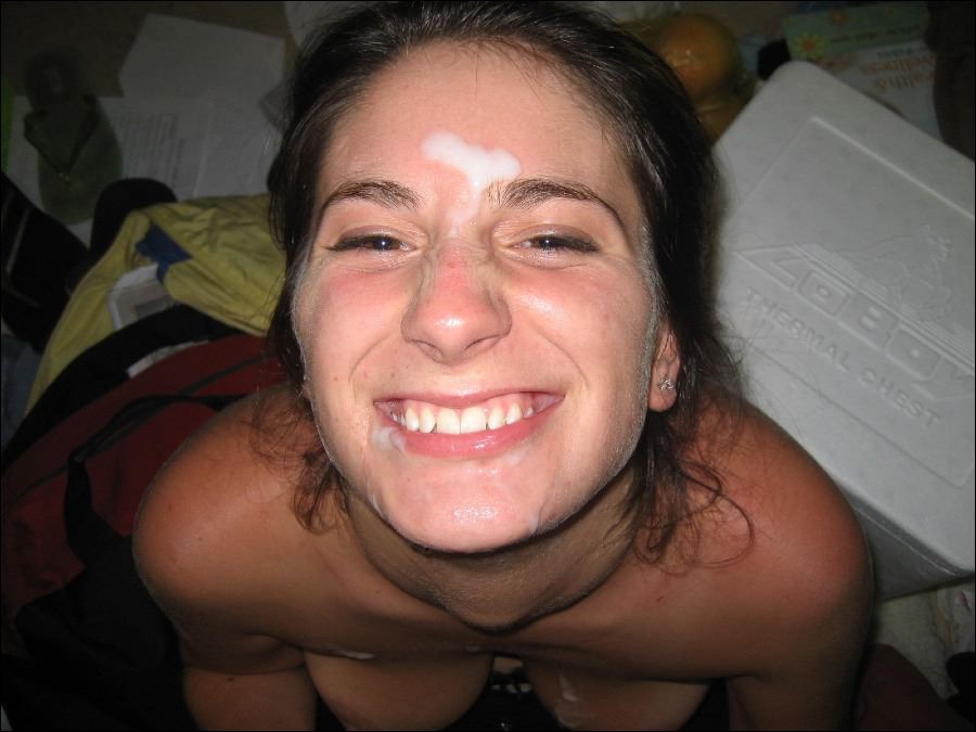 Busty nineteen year old girlfriend sucks cock for facial cumshot #74500990