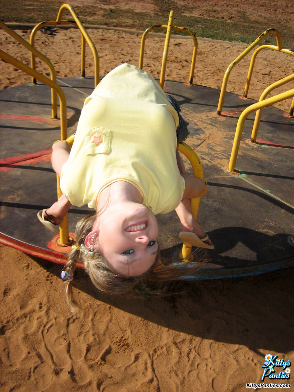 Kitty shares her upskirt pics from the playground #67244368