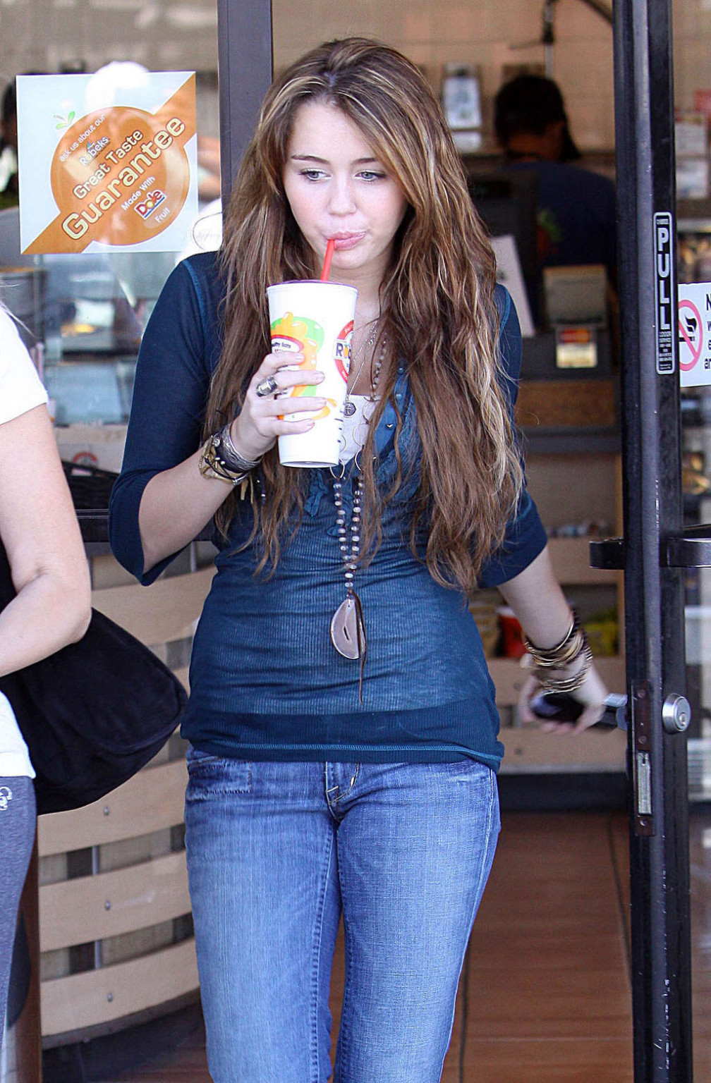 Miley Cyrus showing her sexy body and very hot ass in jeans #75352757