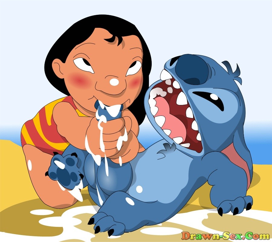 Lilo e stitch in cartoni animati d'azione!
 #69634166