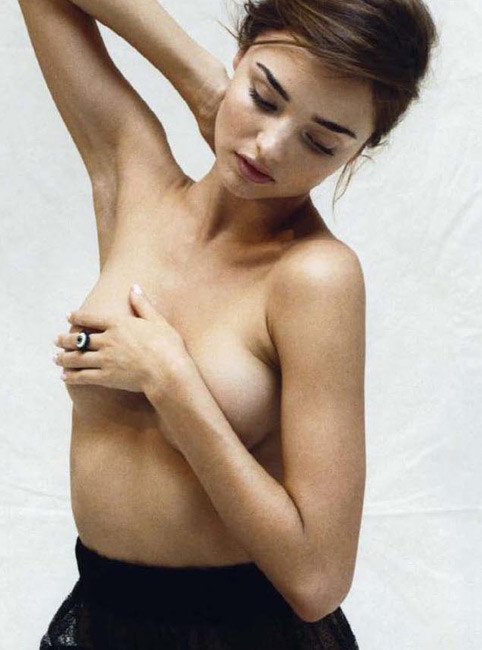 Miranda Kerr cover topless and expose sexy ass #75380077