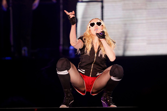 Celebrity milf singer Madonna dress oops breasts #75411737