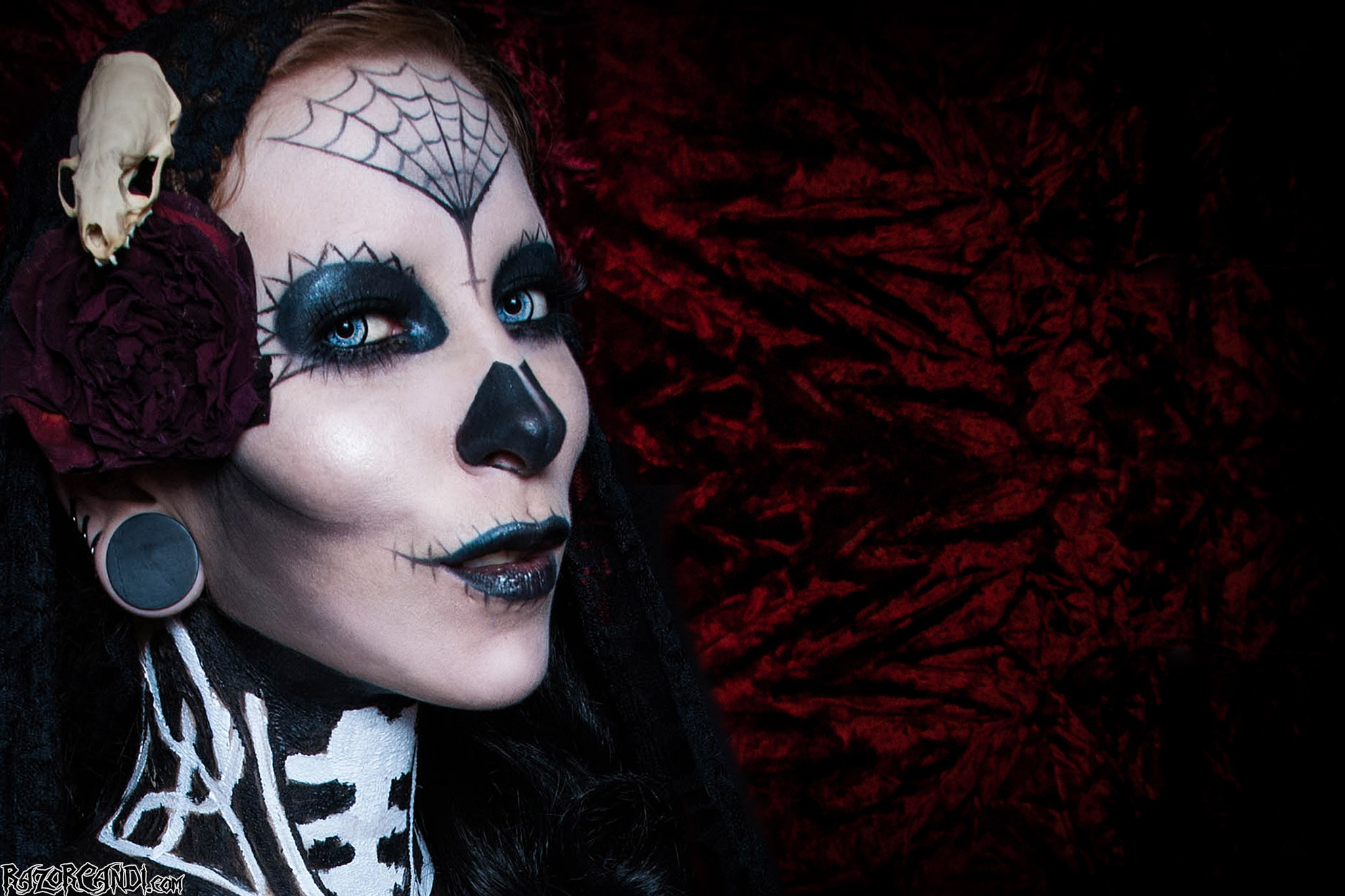 Día de los muertos estilo esqueleto nena
 #70841613