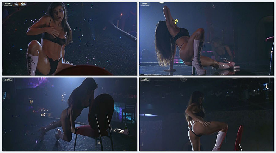 Demi Moore performing streaptese and exposing her nice body in bra and panties #75382414