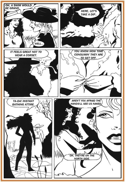Lesbische Südstaaten-Schönheiten Sex-Comic
 #76652297
