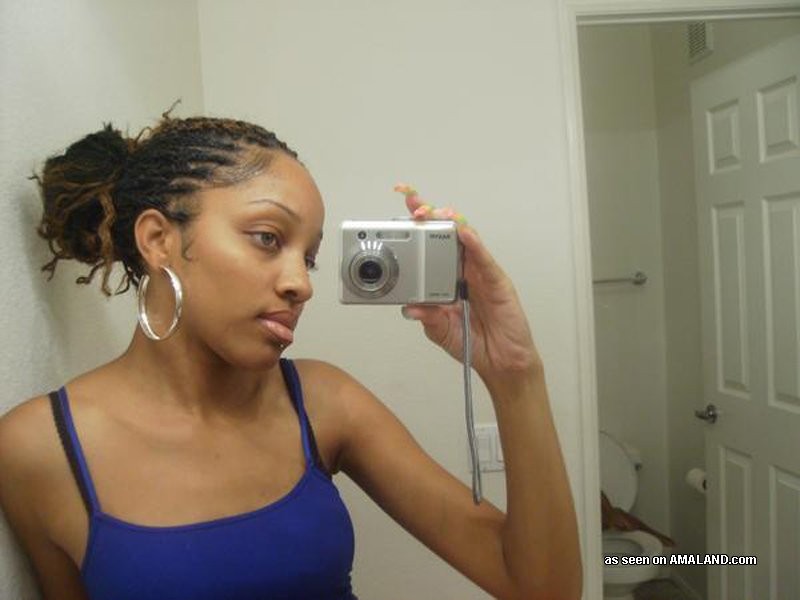 Homemade self shot amateur black teen girlfriends #73376137