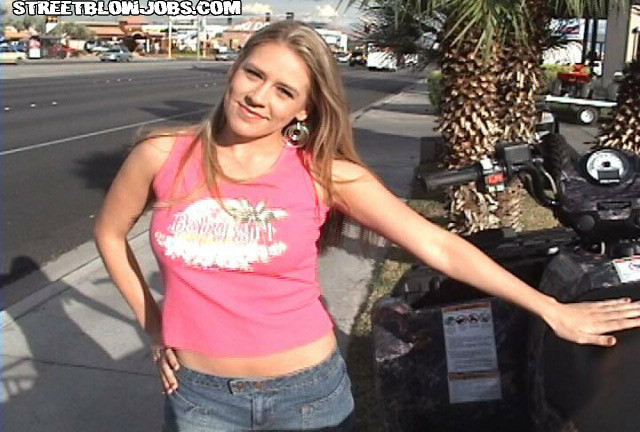 Little blonde latina gives some great head to stranger #74550397