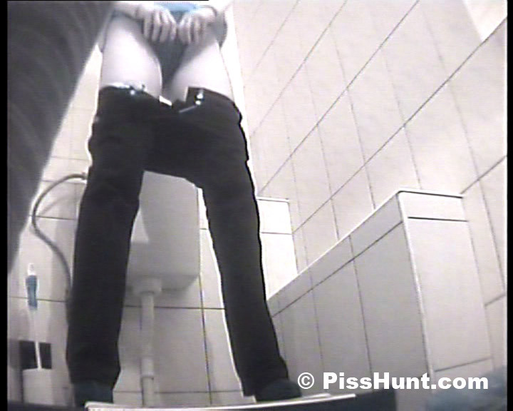 Two hot blondies peeing in spycammed loo #78692034