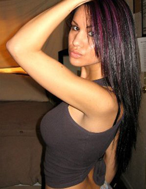 Photos of a dark-haired hottie who likes to tease the camera #68267514