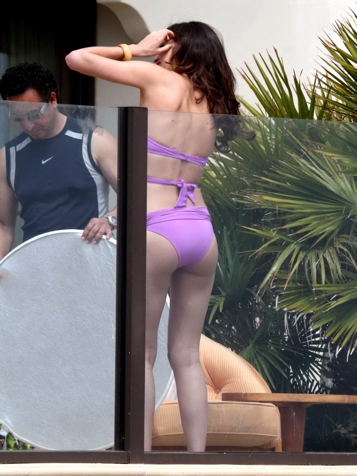 Miranda Kerr downblouse at 'Have Faith Swimwear' photoshoot in Malibu #75306954