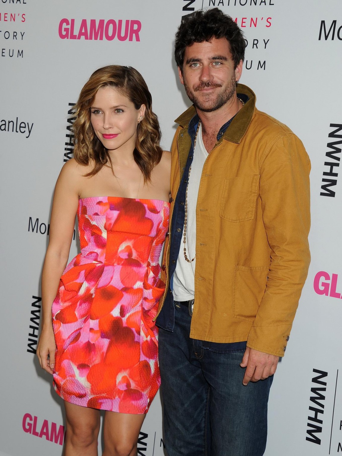 Sophia bush leggy cleavy wearing a tube dress at the 3rd annual women making hi
 #75187584