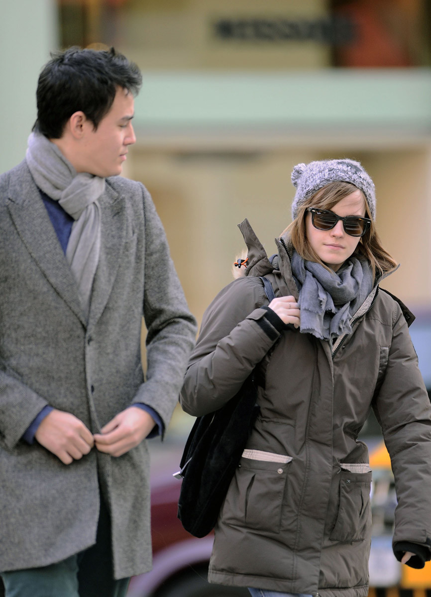 Emma Watson out in central park in new york #75243989