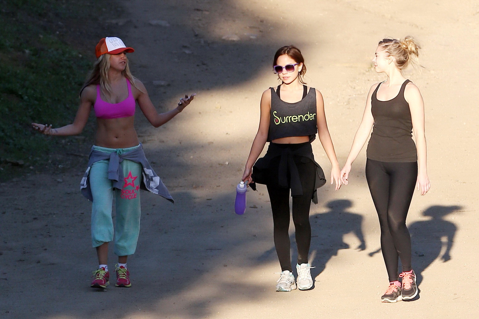 Ashley Tisdale fait une randonnée dans les collines d'Hollywood en portant un soutien-gorge de sport.
 #75243289