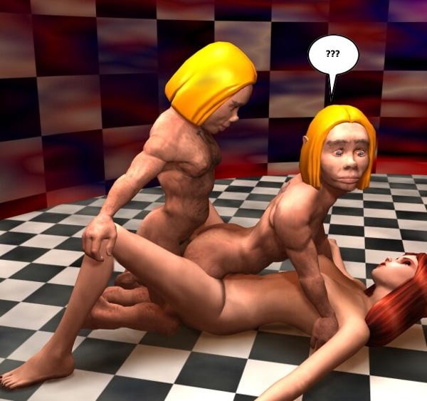 Bisexual boys orgy 3D gay comics and mmf anime story #69425599