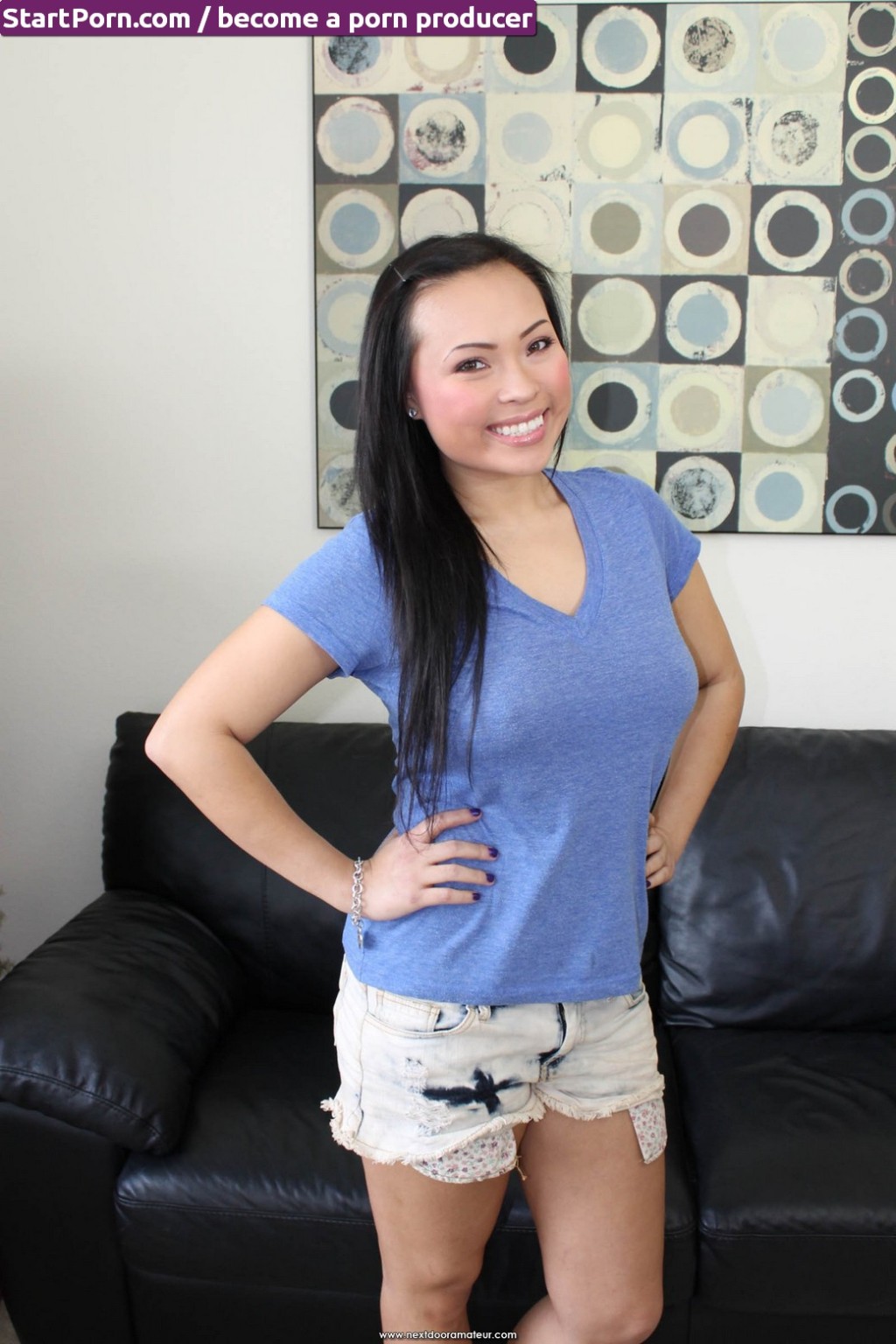 ぽっちゃりアジアンポルノスター志望のギア・リーがクランピーを受ける
 #75486258