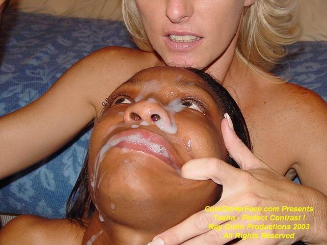 Black girl getting a facial #73452138